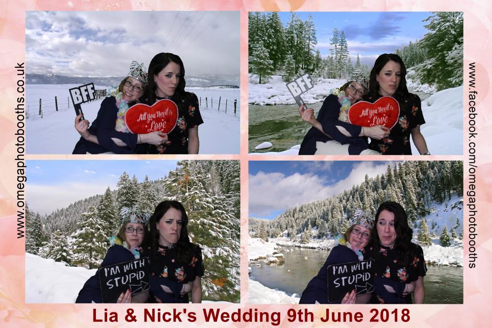 Lia & Nick's Wedding | View more photos from the event at gallery.omegaphotobooths.co.uk/u/Omega-Photobooths/Lia-Nicks-Wedding